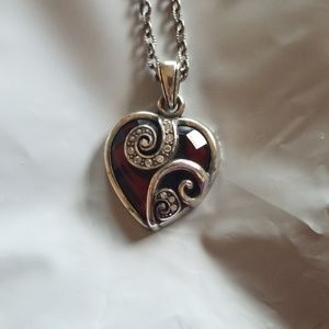 Brighton Red Heart Pendant